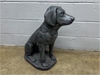 Concrete Dog Statue