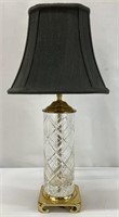 Lenox Crystal Tartan Argile Table Lamp
