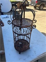 Antique Metal Bird Cage