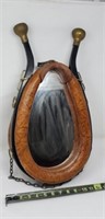 Horse Collar Hanging Wall Mirror