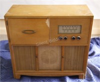 Marconi Radio & Turntable Stero Wood Unit