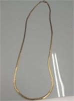 Herringbone necklace 1