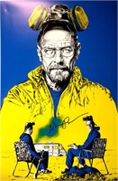 Autograph Breaking Bad Poster