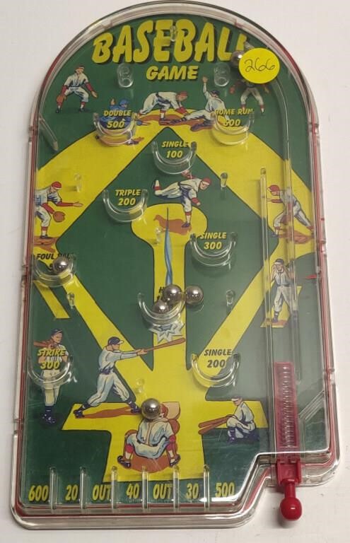 Vintage Baseball Game Toy