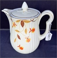 Coffee pot, Jewel Tea, Autumn Leaf by Hall