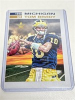 Tom Brady 1999 Michigan Rookie Card