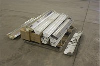 Pallet of Florescent Light Fixtures w/Extra Bulbs