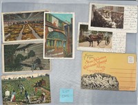Georgia Louisiana Vintage Postcards Ephemera