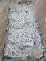 HUNDREDS OF PACKAGES OF WHITE GOLF TEES