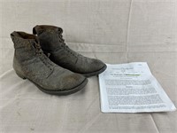 Pair of Boots Owned by Rattlesnake Pete