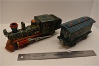 Modern Toys/Japan tin Toy Train "Western