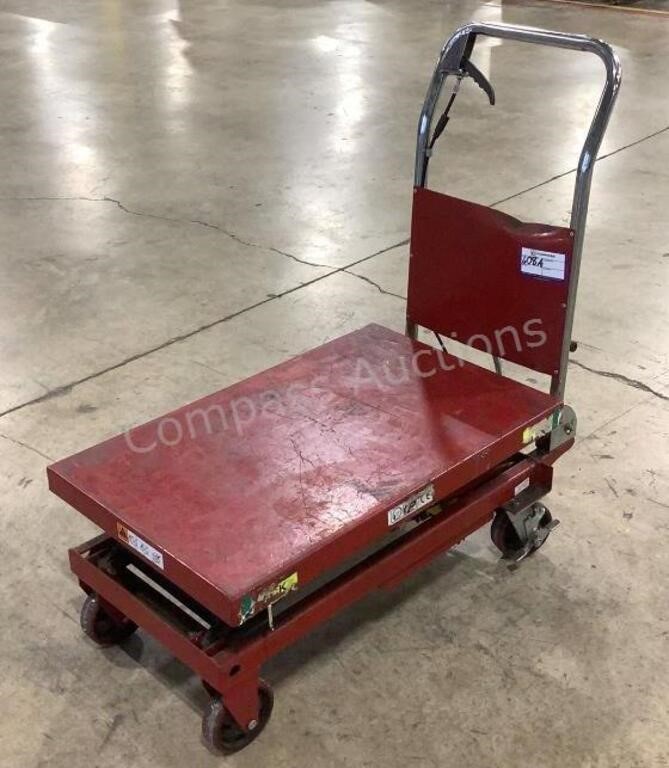 ULINE Lift Table Cart