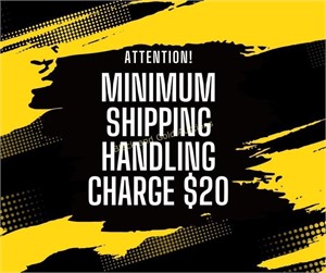 SHIPPING POLICY!