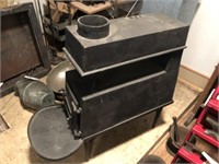 Wooden Model of Cast Iron Wood Stove