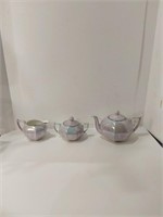 Vintage Bavarian Opalescent Teapot W/S&C U8B