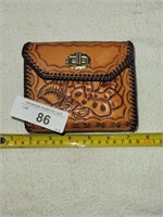 Tooled Leather Billfold