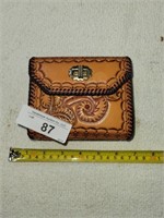 Tooled Leather Billfold