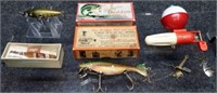 Fishing Lures / Baits, Bobber & Empty Boxes