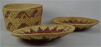 Native American Woven Baskets (3)