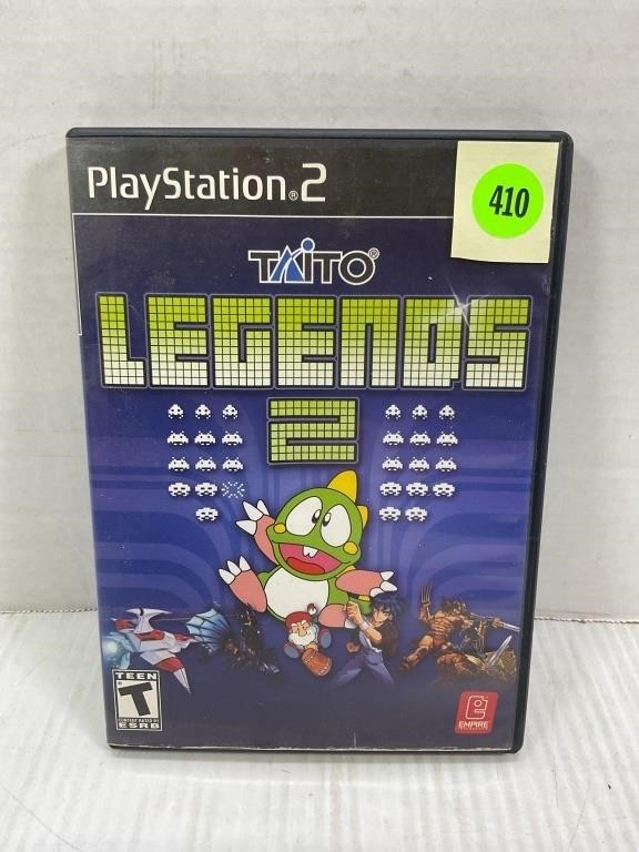 TAITO LEGENDS 2 FOR PLAYSTATION 2 - IN CASE