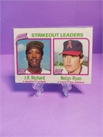 OF)   Sportscard 1979 Strike out leaders