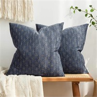 MIULEE Pack of 2 Decorative Throw Pillow Covers