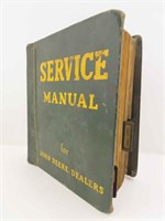Service Manual for Johne Deere Dealers