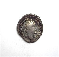 146 AD Antoninus Pius F+ Denarius