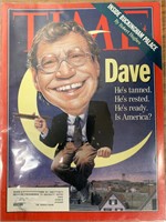 TIME Magazine 1993 David Letterman Issue