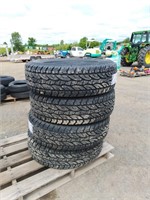 (4) 275/65R20 All Terrain Light Truck Tires