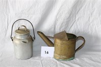 SMALL MILK CAN & WATERING CAN