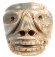 Pre-Columbian Skull Carving