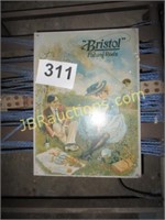 BRISTOL FISHING RODS POSTER