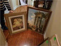 2 framed nice pictures