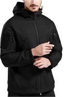 New- Men's Hooded Tactical Jacket - Water