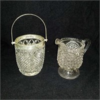 Unusual sugar & creamer set