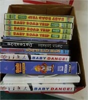 Grouping of kids DVDs