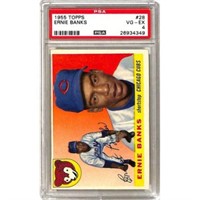 1955 Topps Ernie Banks Psa 4