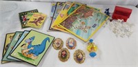 Assorted Vintage Puzzles and Toys