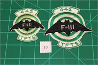 442 TFTS (2 Patches) 1970s USAF Military Patches