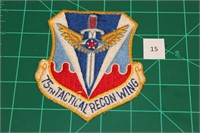 75th TRW  1970s USAF Military Patch