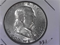 1963 Franklin Half Dollar