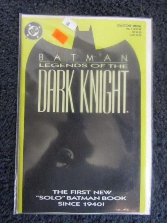 COLLECTORS #1 BATMAN DARK KNIGHT COMIC BOOK