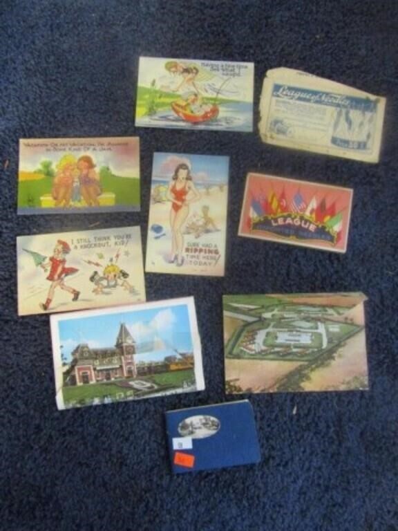 VINTAGE POST CARDS, ETC