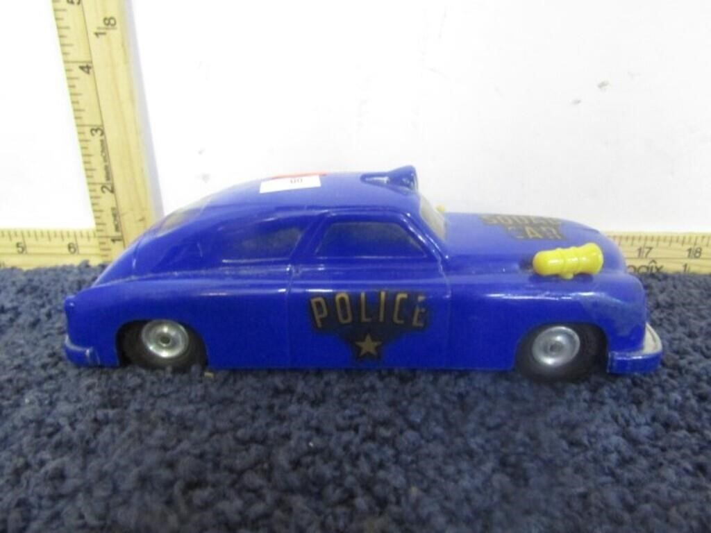 TOY FRICTION DRIVE POLICE CAR