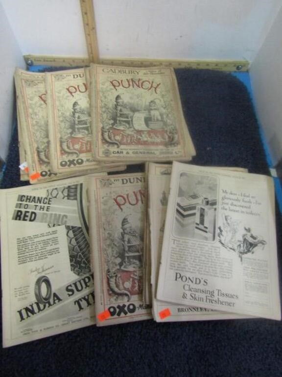 1930 CADBURY PUNCH NEWSPAPERS / MAGAZINES