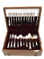 Gorham (39) piece partial sterling flatware set