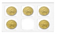 2016 RCM The Lucky Loonie $1 5 Coin Set