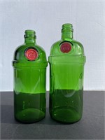 (2) Green Bottles Marked England