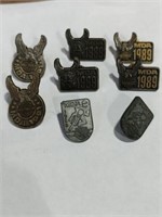 MDA Harley Davidson pins